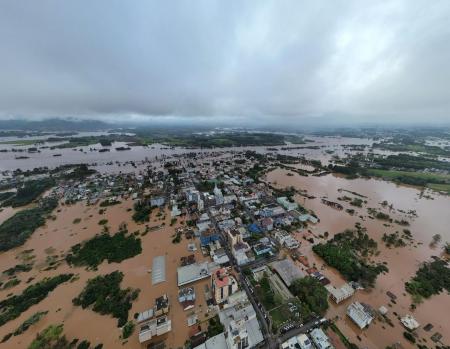 Município contabiliza aproximadamente R$ 80 milhões em prejuízos com a enchente