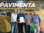Município assina convênio para pavimentação de mais de 1 km na Forqueta Baixa