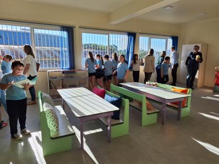 Entrega de novas salas de aula marca o aniversário de 40 anos da Escola Barra do Forqueta