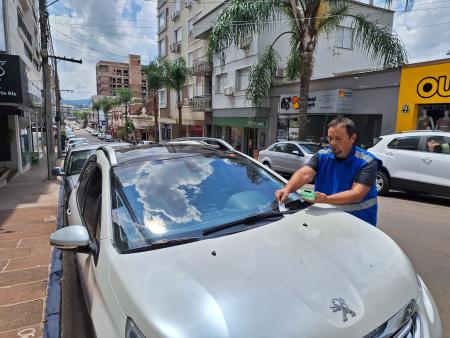 Município retoma fiscalização do Estacionamento Rotativo Gratuito