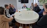 Beneficiados pelo Programa de Valorização da Agricultura Familiar estiveram no Gabinete do Executivo na quarta-feira