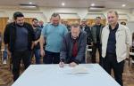 Prefeito Sidnei Eckert assinou o termo de início e a empresa vencedora do processo licitatório deve começar a obra nos próximos dias