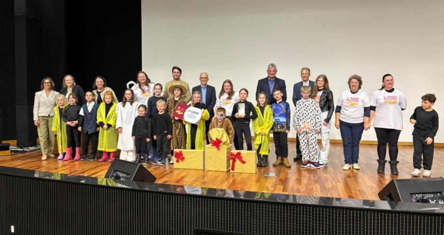 Escola comemorou o 2º lugar no concurso que envolveu educandários de dez municípios