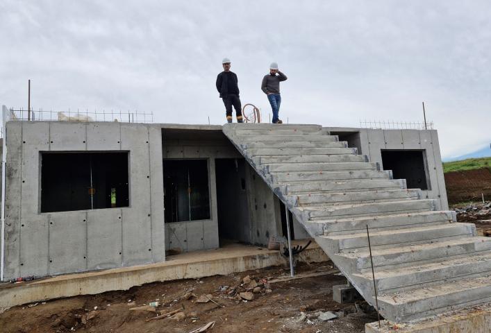 As primeiras moradias do residencial Morada do Taquari começam a ganhar forma no bairro Dom Pedro II